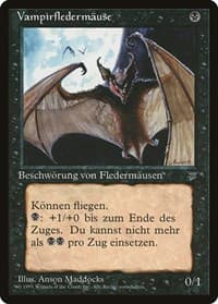Vampire Bats (German) - "Vampirfledermause" - Renaissance - Magic: The Gathering card