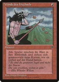 Winds of Change (German) - "Winde des Wechsels" - Renaissance - Magic: The Gathering card