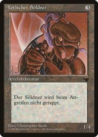 Yotian Soldier (German) - "Yotischer Soldner" - Renaissance - Magic: The Gathering card