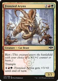Frenzied Arynx - Ravnica Allegiance - Magic: The Gathering card