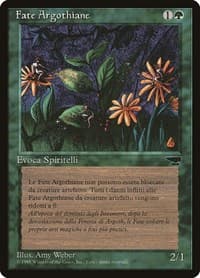 Argothian Pixies (Italian) - "Fate Argothiane" - Renaissance - Magic: The Gathering card