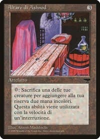 Ashnod's Altar (Italian) - "Altare di Ashnod" - Renaissance - Magic: The Gathering card