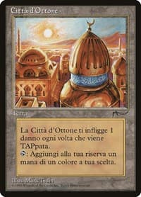 City of Brass (Italian) - "Citta d'Ottone" - Renaissance - Magic: The Gathering card