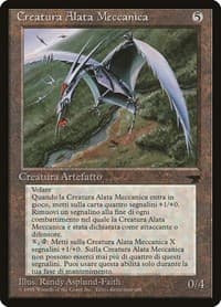 Clockwork Avian (Italian) - "Creatura Alata Meccanica" - Renaissance - Magic: The Gathering card