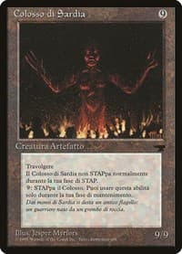 Colossus of Sardia (Italian) - "Colosso di Sardia" - Renaissance - Magic: The Gathering card