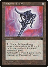Feldon's Cane (Italian) - "Bastone di Feldon" - Renaissance - Magic: The Gathering card
