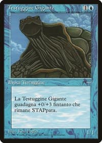 Giant Tortoise (Italian) - "Testuggine Gigante" - Renaissance - Magic: The Gathering card