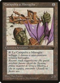 Grapeshot Catapult (Italian) - "Catapulta a Mitraglia" - Renaissance - Magic: The Gathering card