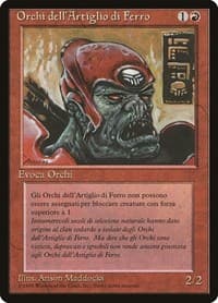 Ironclaw Orcs (Italian) - "Orchi dell'Artiglio di Ferro" - Renaissance - Magic: The Gathering card
