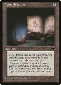 Jalum Tome (Italian) - "Tomo di Jalum" - Renaissance - Magic: The Gathering card