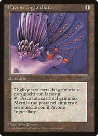 Jeweled Bird (Italian) - "Pavone Ingioiellato" - Renaissance - Magic: The Gathering card