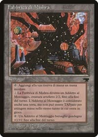 Mishra's Factory (Italian) - "Fabbrica di Mishra" - Renaissance - Magic: The Gathering card