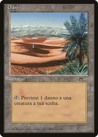 Oasis (Italian) - "Oasi" - Renaissance - Magic: The Gathering card