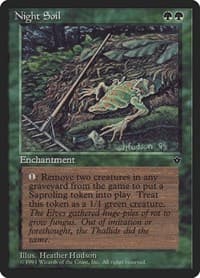 Night Soil (Hudson) - Fallen Empires - Magic: The Gathering card
