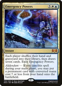 Emergency Powers - Ravnica Allegiance - Magic: The Gathering card