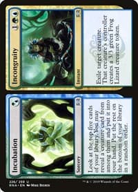 Incubation // Incongruity - Ravnica Allegiance - Magic: The Gathering card
