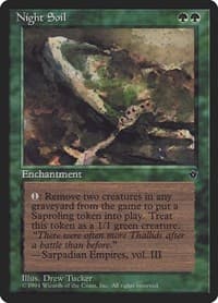 Night Soil (Tucker) - Fallen Empires - Magic: The Gathering card