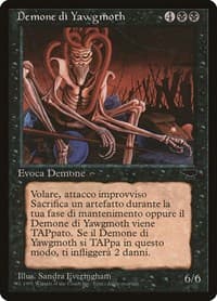 Yawgmoth Demon (Italian) - Renaissance - Magic: The Gathering card