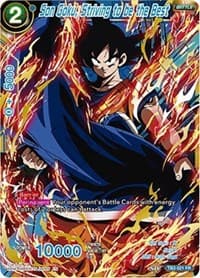 Son Goku, Striving to be the Best - Clash of Fates - Dragon Ball Super: Masters card