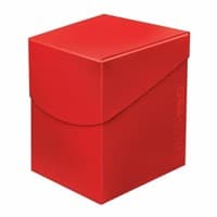 Eclipse PRO-100+ Apple Red Deck Box - Ultra Pro Deck Boxes - Deck Boxes card