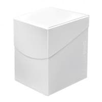 Eclipse PRO-100+ Arctic White Deck Box - Ultra Pro Deck Boxes - Deck Boxes card