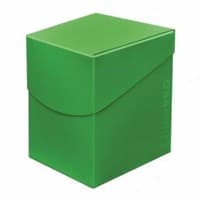 Eclipse PRO-100+ Lime Green Deck Box - Ultra Pro Deck Boxes - Deck Boxes card