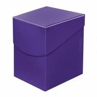 Eclipse PRO-100+ Royal Purple Deck Box - Ultra Pro Deck Boxes - Deck Boxes card