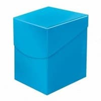 Eclipse PRO-100+ Sky Blue Deck Box - Ultra Pro Deck Boxes - Deck Boxes card