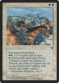 Order of Leitbur (Asplund-Faith) - Fallen Empires - Magic: The Gathering card