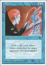 Lifetap - Fourth Edition - Magic: The Gathering card