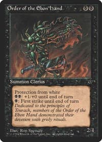 Order of the Ebon Hand (Spencer) - Fallen Empires - Magic: The Gathering card