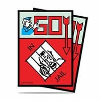 Monopoly V2 Standard Deck Protector sleeves (100-Pack) - Ultra Pro Card Sleeves - Card Sleeves card