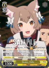 Healer, Felix - Re:ZERO - Weiss Schwarz card