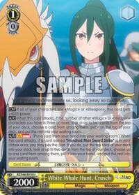 White Whale Hunt, Crusch - Re:ZERO - Weiss Schwarz card