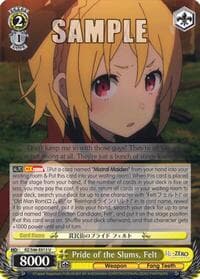Pride of the Slums, Felt - Re:ZERO - Weiss Schwarz card