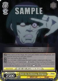 Sloth Sin Archbishop, Petelgeuse - Re:ZERO - Weiss Schwarz card