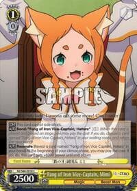 Fang of Iron Vice-Captain, Mimi - Re:ZERO - Weiss Schwarz card