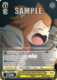 Fang of Iron Vice-Captain, Hetaro - Re:ZERO - Weiss Schwarz card