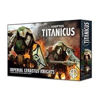 Warhammer: 40K - Adeptus Titanicus - Imperial Cerastus Knights - Warhammer Plastic Box Sets - Warhammer Box Sets card