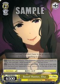 Bowel Hunter, Elsa - Re:ZERO - Weiss Schwarz card