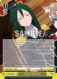 Royal Election (A) - Re:ZERO - Weiss Schwarz card