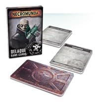 Necromunda: Delaque Gang Cards - Warhammer Game Accessories - Warhammer Game Accessories card