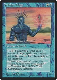 Vodalian Mage (Poole) - Fallen Empires - Magic: The Gathering card