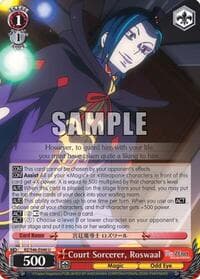 Court Sorcerer, Roswaal - Re:ZERO - Weiss Schwarz card