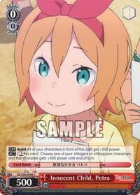 Innocent Child, Petra - Re:ZERO - Weiss Schwarz card