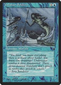 Vodalian Soldiers (Menges) - Fallen Empires - Magic: The Gathering card