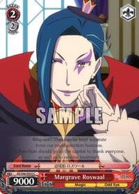 Margrave Roswaal - Re:ZERO - Weiss Schwarz card