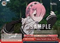 Subaru Natsuki's Decoy Tactic - Re:ZERO - Weiss Schwarz card