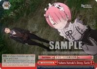 Subaru Natsuki's Decoy Tactic (SR) - Re:ZERO - Weiss Schwarz card
