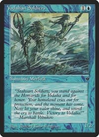 Vodalian Soldiers (Kane-Ferguson) - Fallen Empires - Magic: The Gathering card